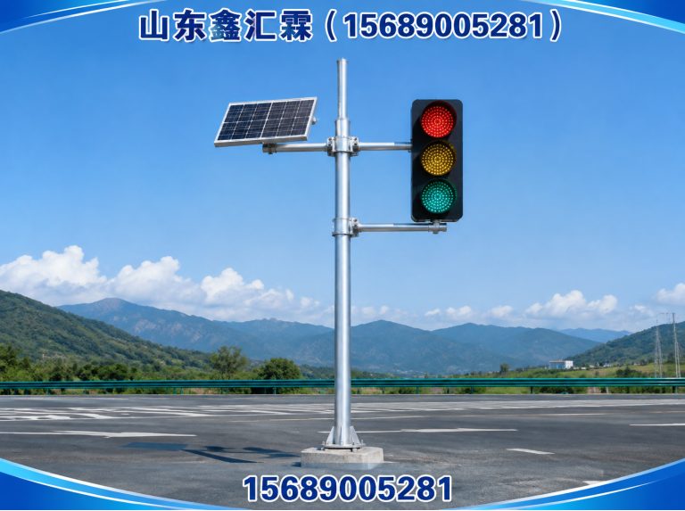 高青县信号杆展示图